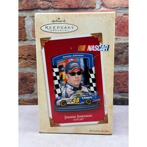 Hallmark Keepsake Ornament Jimmie Johnson NASCAR 2003 Holiday Decoration Racing